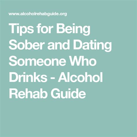 being sober and dating someone who drinks